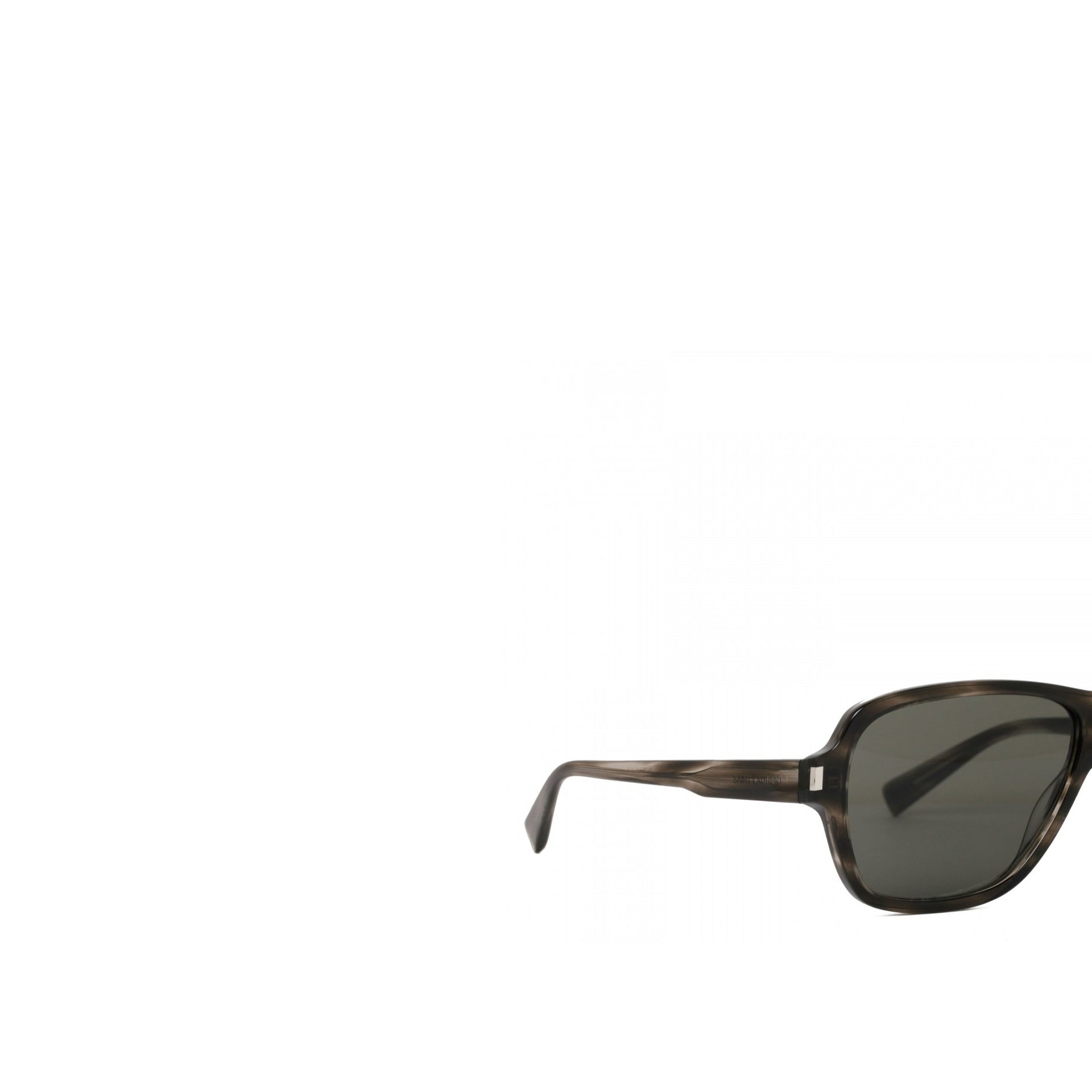 SAINT LAURENT  Occhiali da Sole Aviatore Grigi in Acetato Saint Laurent Convenienza
