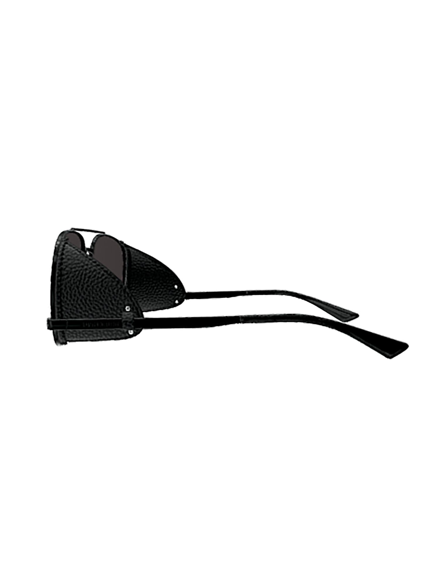 SAINT LAURENT  Occhiali da Sole Neri SAINT LAURENT SL 653 con Spoiler in Pelle per Donna Novità