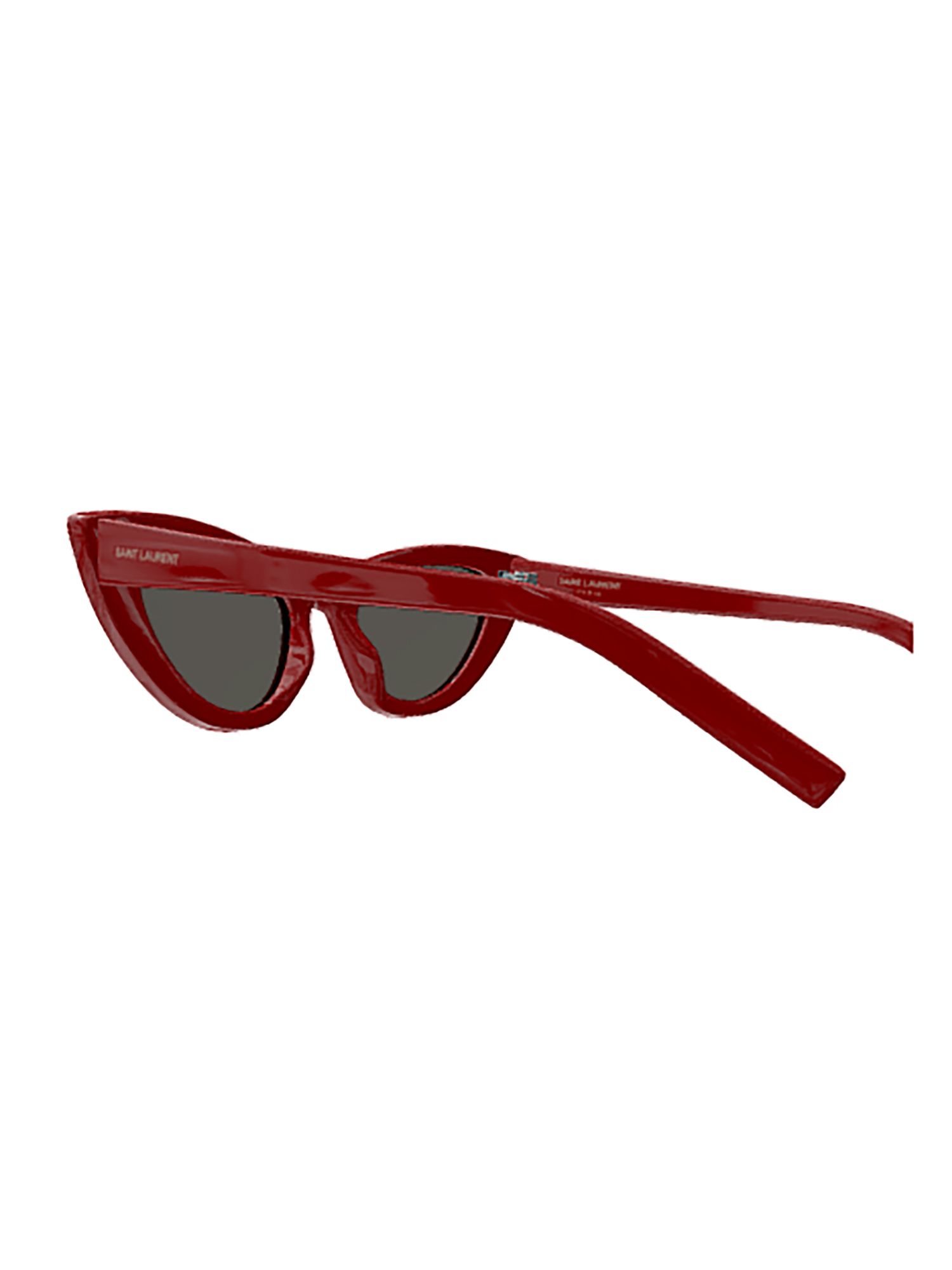 SAINT LAURENT  Occhiali da Sole Saint Laurent SL 213 Lily in Acetato Rosso - Donna Presa