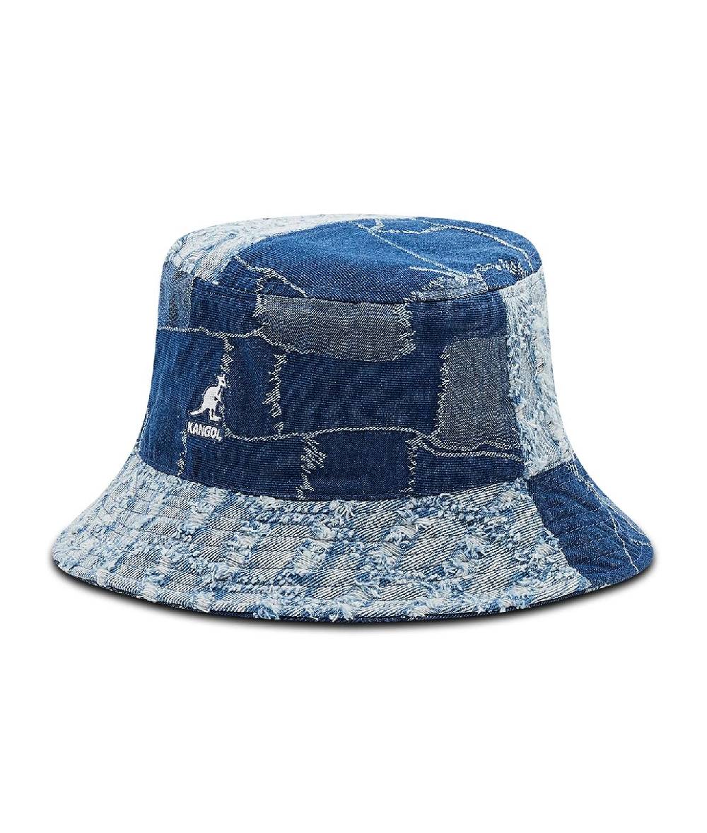 KANGOL  Cappello Secchiello in Denim Blu KANGOL da Donna Hotsell