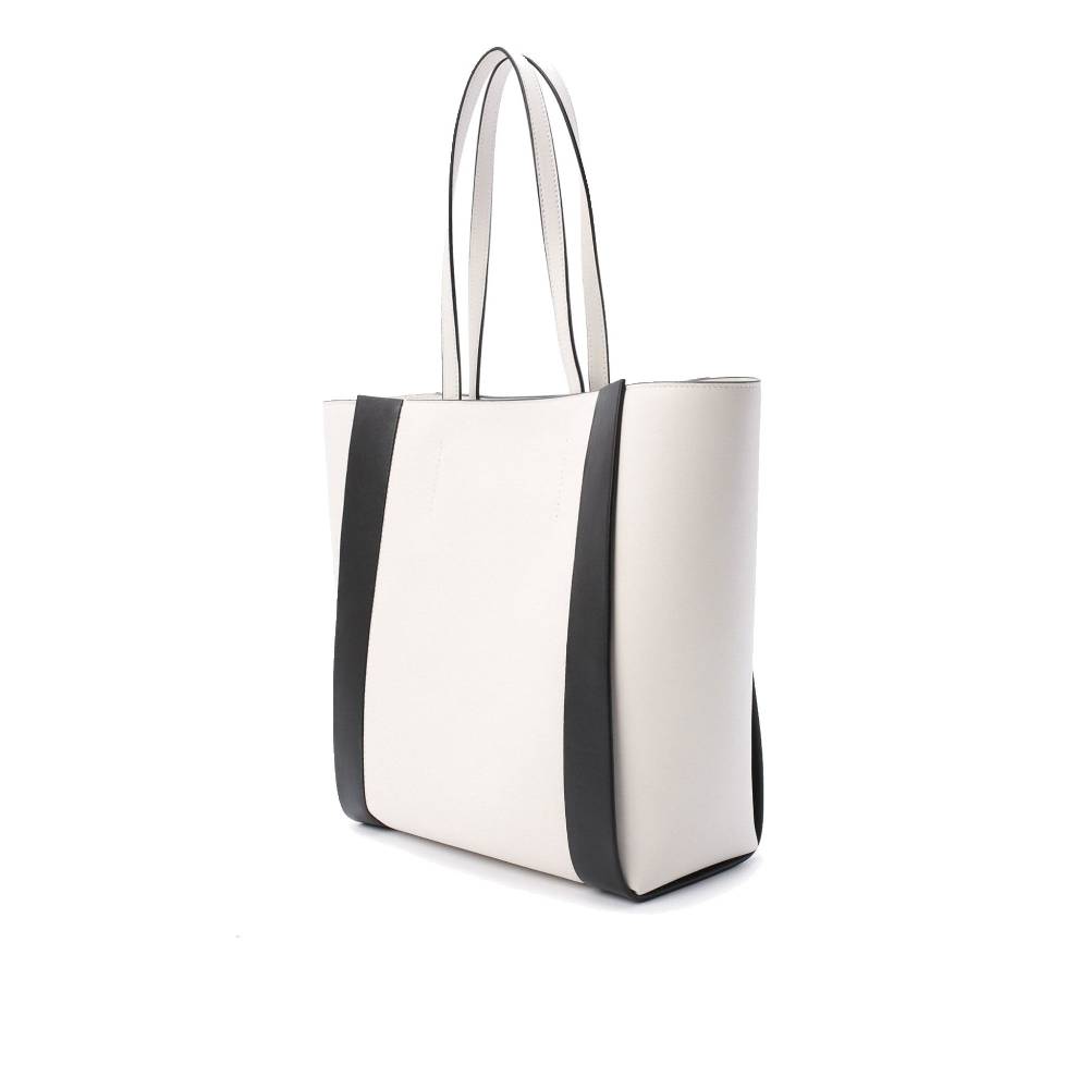 ALEXANDER MCQUEEN  Shopper Tote in Pelle di Vitello Bianca Alexander McQueen I Più Venduti
