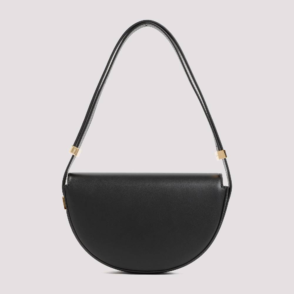 PATOU  Borsa a Spalla Patou Nappa Nera Petite In Saldo
