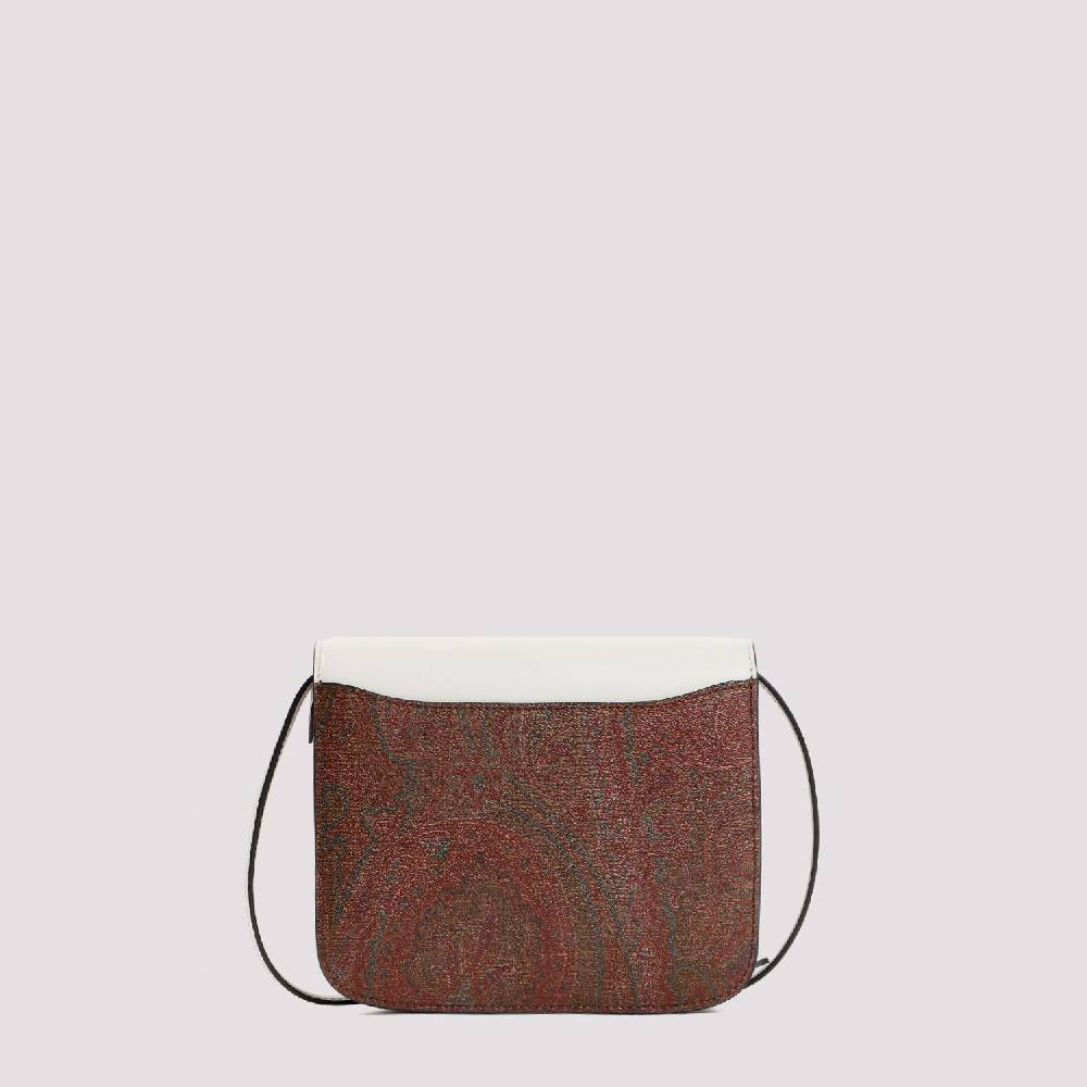 ETRO  Borsa Tracolla ETRO Paisley in Pelle Bianca Italy