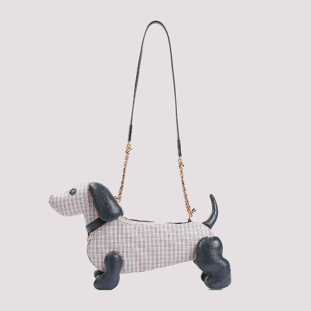 THOM BROWNE  Borsa a Mano Hector in Pelle Multicolore di Thom Browne Vendita