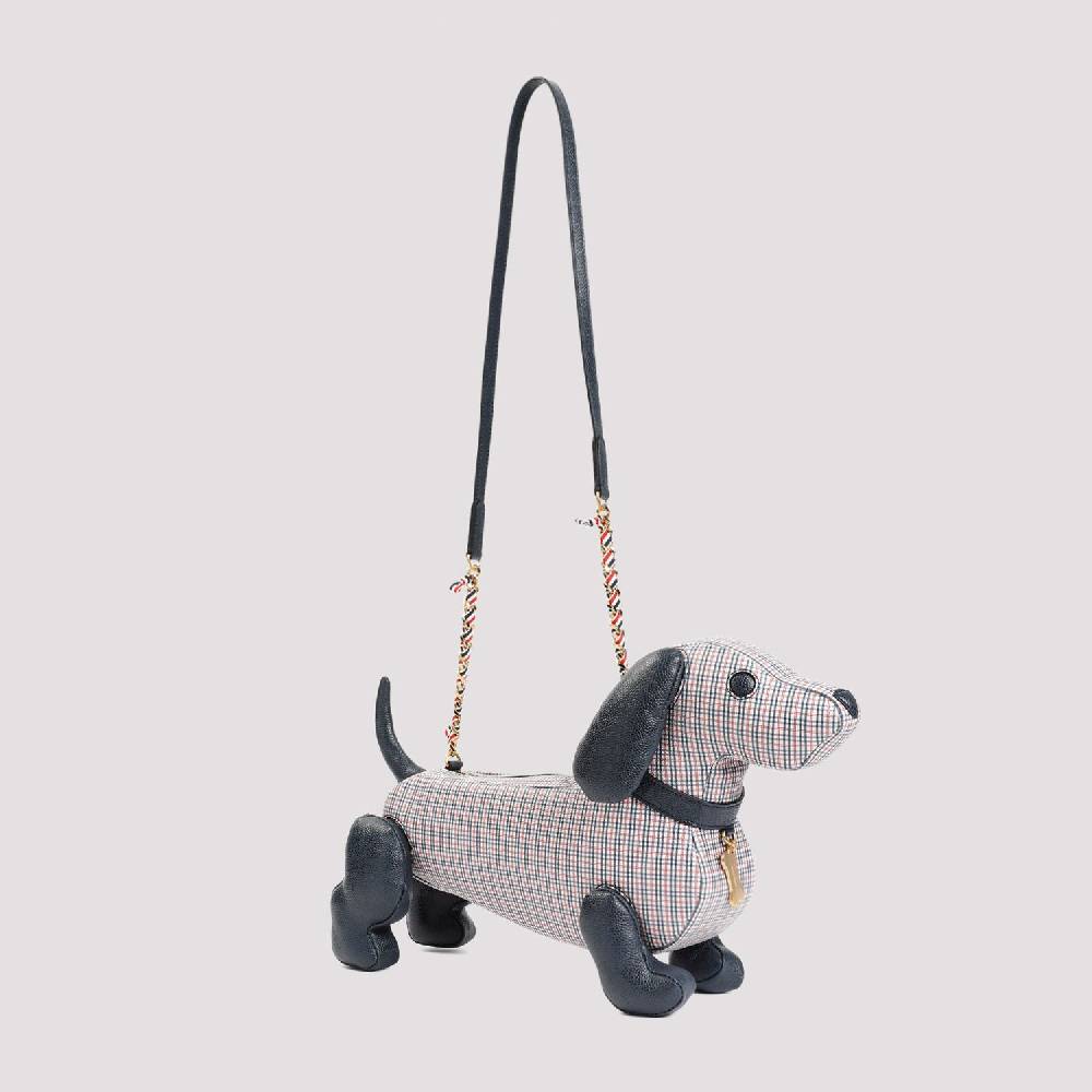 THOM BROWNE  Borsa a Mano Hector in Pelle Multicolore di Thom Browne Vendita