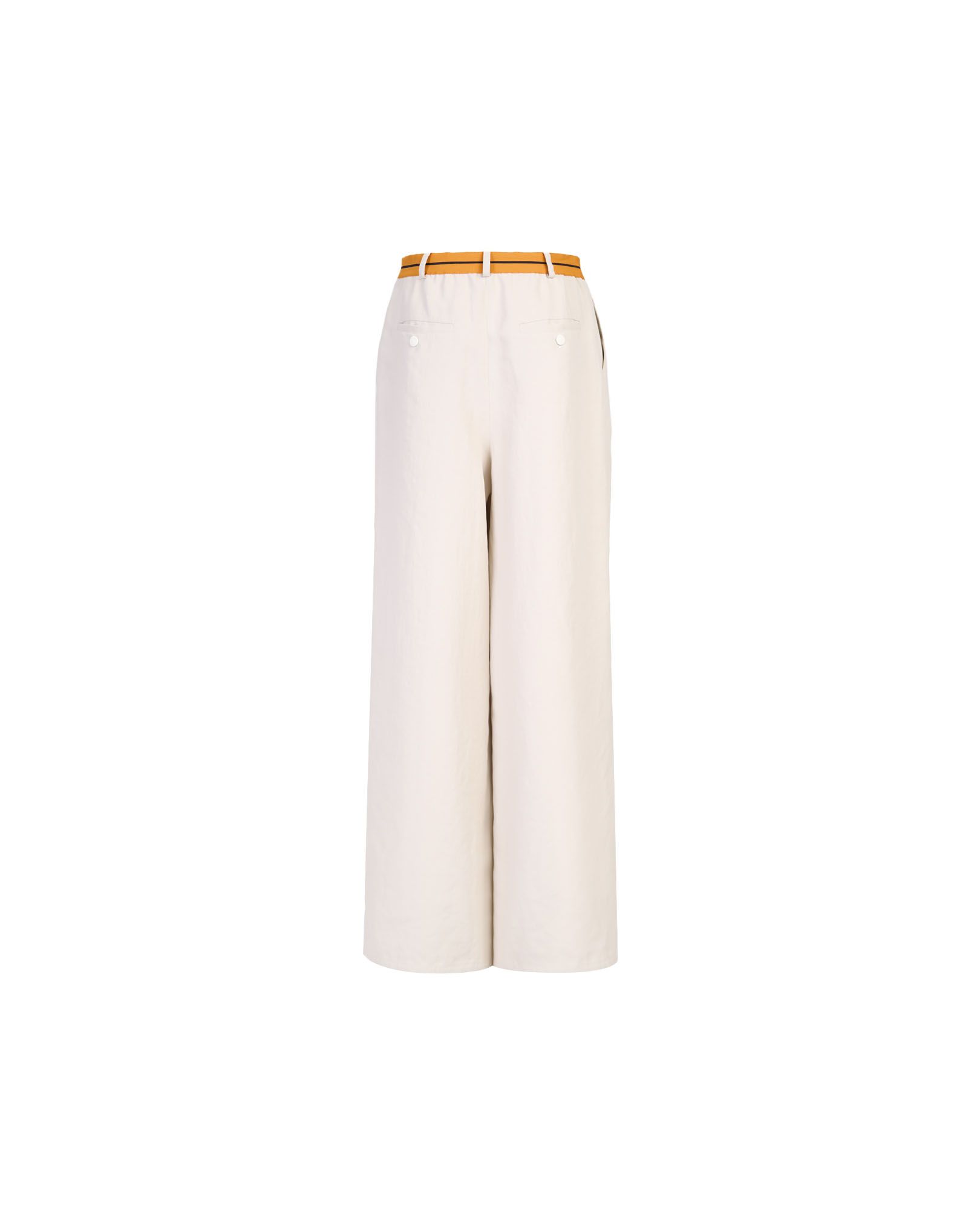 TAKATURNA  Pantaloni Ampio Beige Chiaro & Arancione di TAKATURNA Nuovo