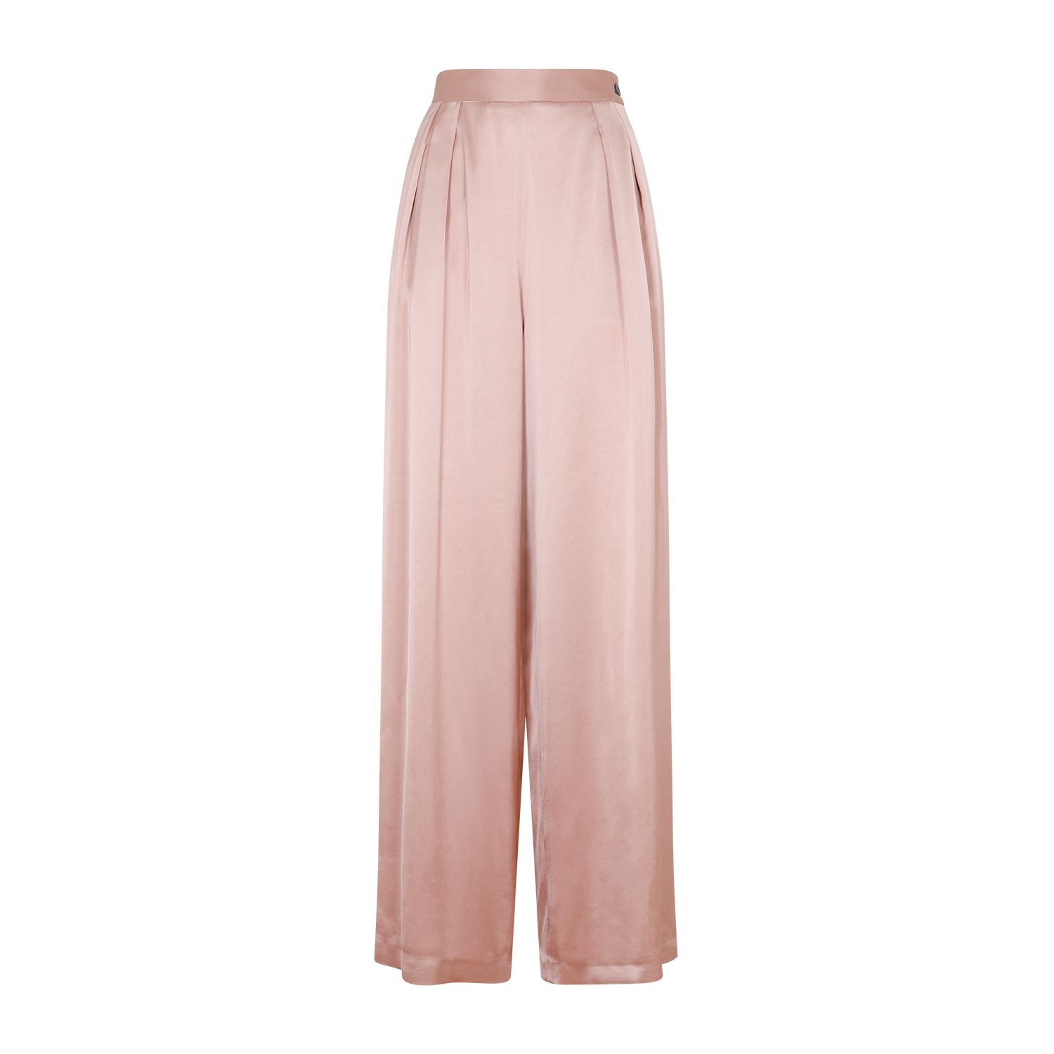 FABIANA FILIPPI  Pantaloni Eleganti Alti in Misto Lana Rosa & Viola Fabiana Filippi