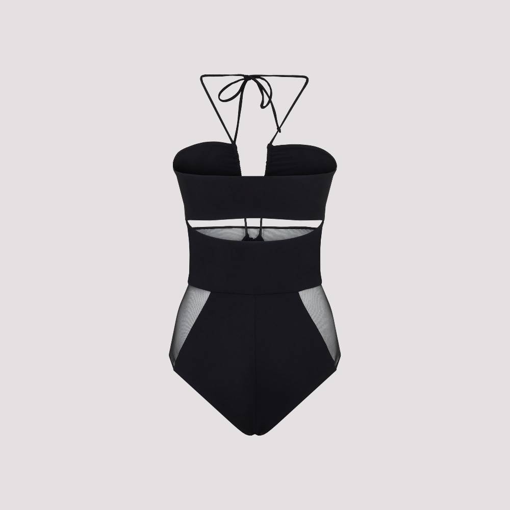 NENSI DOJAKA  Costume Intero Nero con Tagli Nensi Dojaka Convenienza