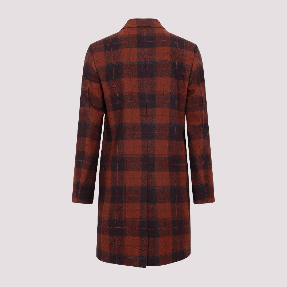 PAUL SMITH  Soprabito di Lana Rosso da Uomo Paul Smith Offerta