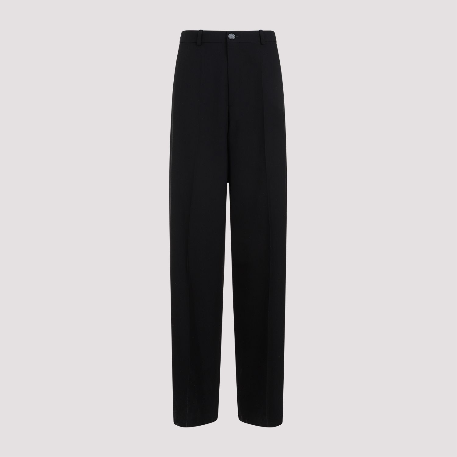 BALENCIAGA  Pantaloni di Lana Neri Balenciaga Uomo Economico