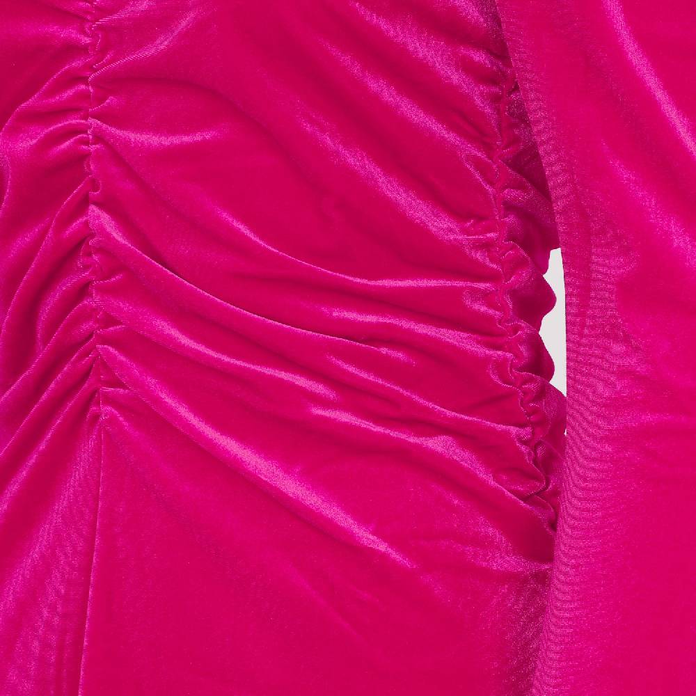 GANNI  Abito Mini in Velluto GANNI Love Potion - Rosa & Viola Offerte