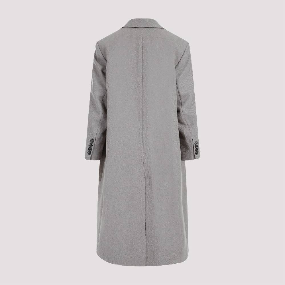 AMI  Cappotto Uomo AMI Taupe in Misto Lana Oversize Vendita