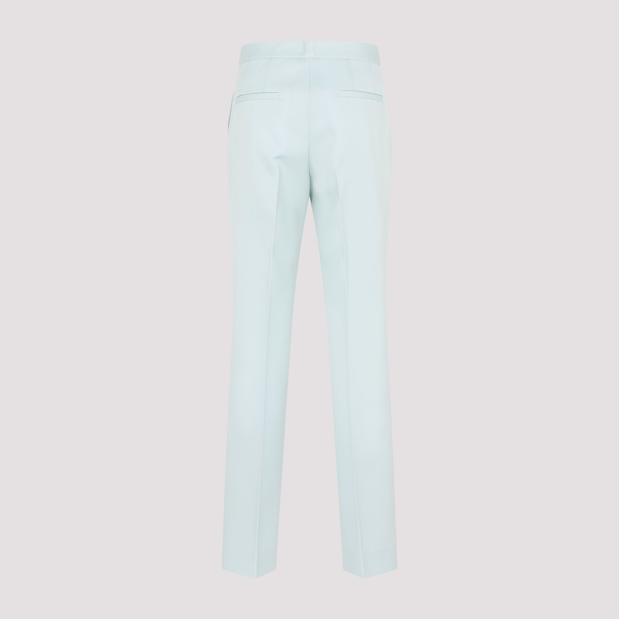 JIL SANDER  Pantaloni Eleganti di Lana Blu Jil Sander - Donna Pezzi Unici