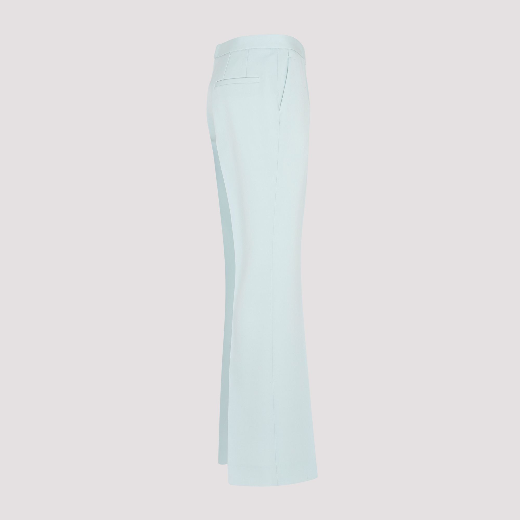 JIL SANDER  Pantaloni Eleganti di Lana Blu Jil Sander - Donna Pezzi Unici