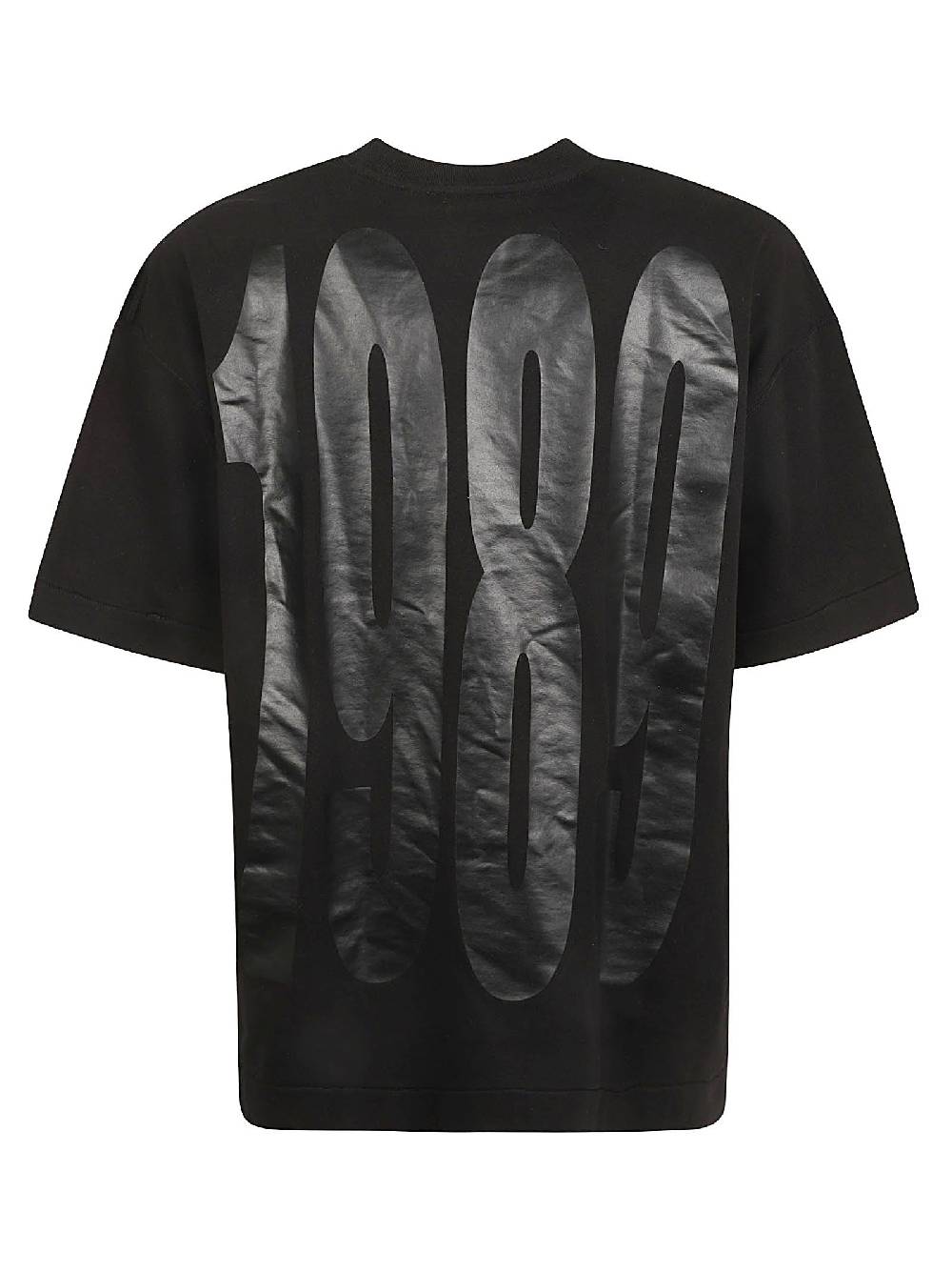 1989 STUDIO  T-Shirt Nera in Cotone Uomo 1989 Studio Shopping Online