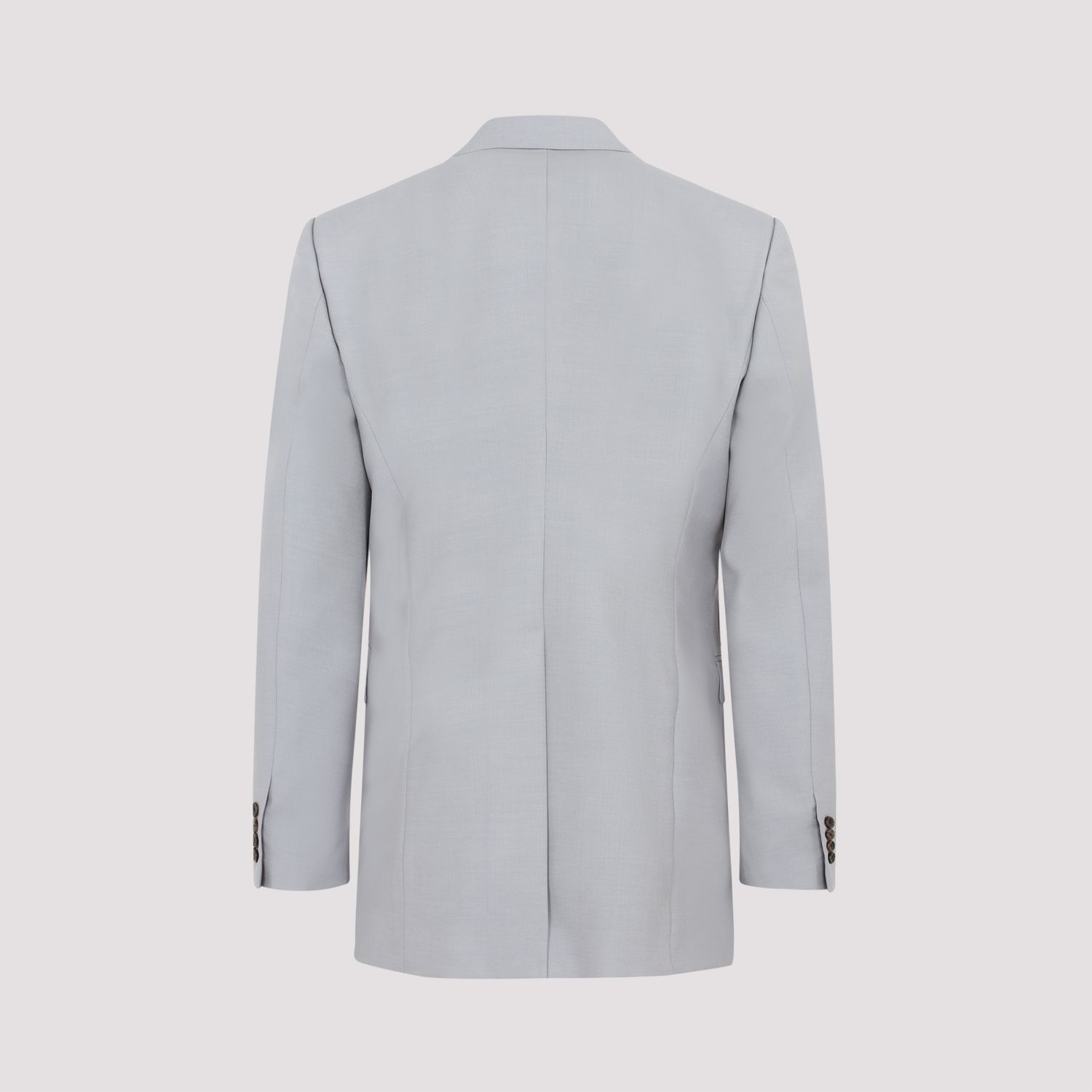 ALEXANDER MCQUEEN  Giacca Uomo Grigia in Lana-Mohair di Alexander McQueen Offerta