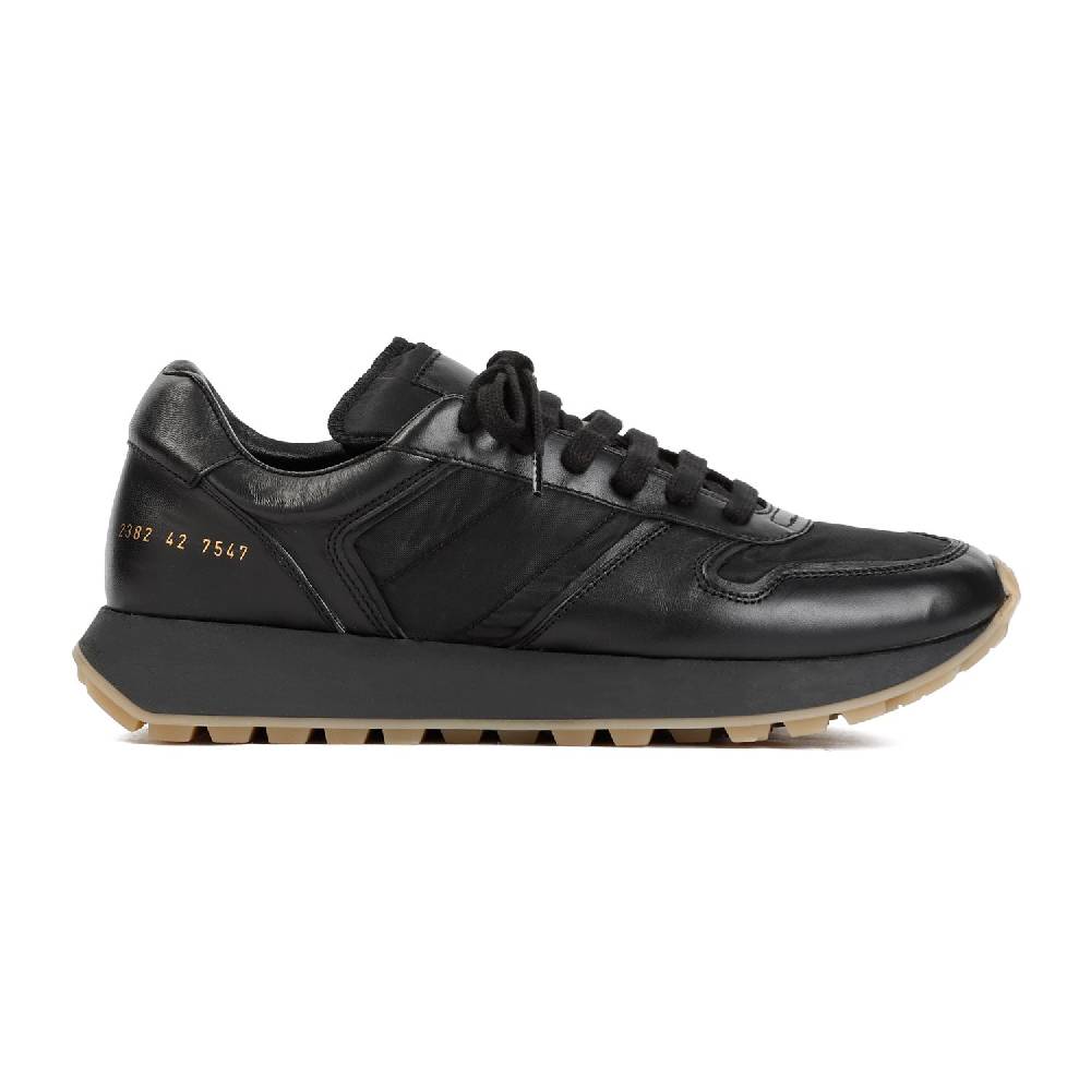 COMMON PROJECTS  Sneakers Uomo COMMON PROJECTS Pelle Nera Modello Track