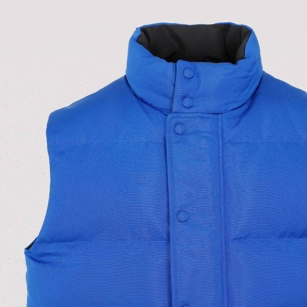 ALEXANDER MCQUEEN  Gilet Imbottito Ultramarino Alexander McQueen - Giacca Blu in Poliestere Uomo Outlet