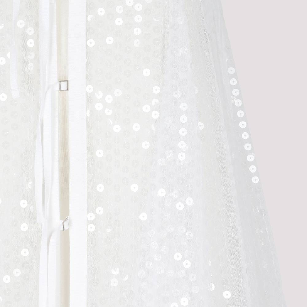 JACQUEMUS  Abito A-Line in Pizzo Bianco Dentelle di Jacquemus Vendita