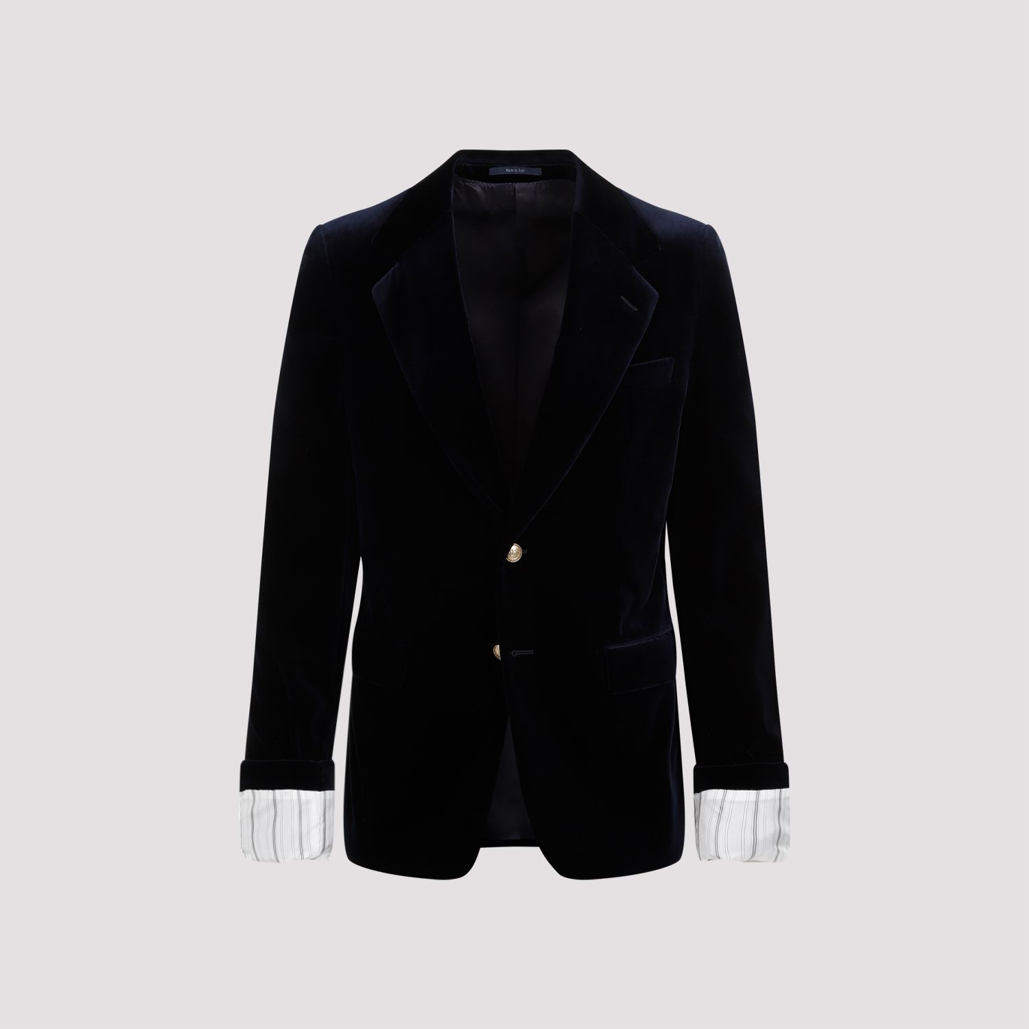 GUCCI  Giacca in Velluto Cotone Blu GUCCI Caspian Uomo Soddisfazione Garantita