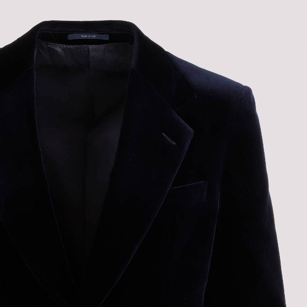 GUCCI  Giacca in Velluto Cotone Blu GUCCI Caspian Uomo Soddisfazione Garantita