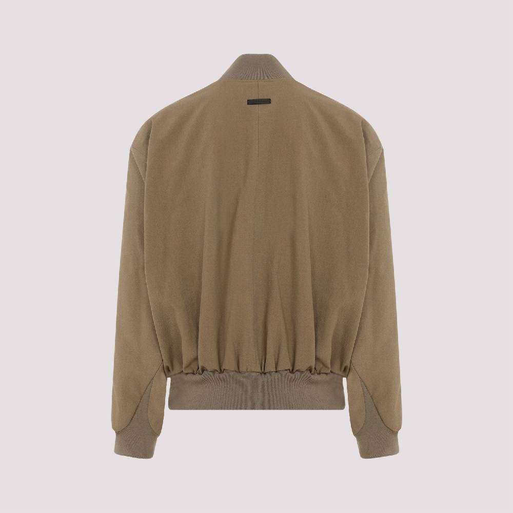 FEAR OF GOD  Bomber Uomo Lana Marrone Fear of God Sconto