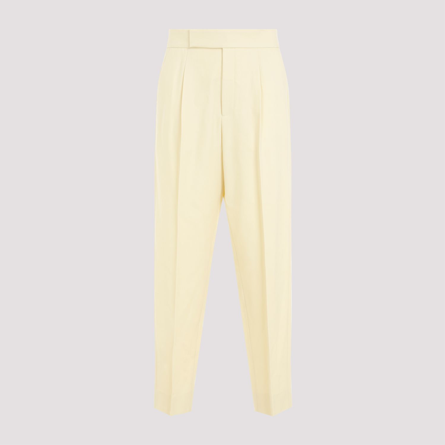 FEAR OF GOD  Pantaloni Plissettati in Lana Crema Fear of God Economico