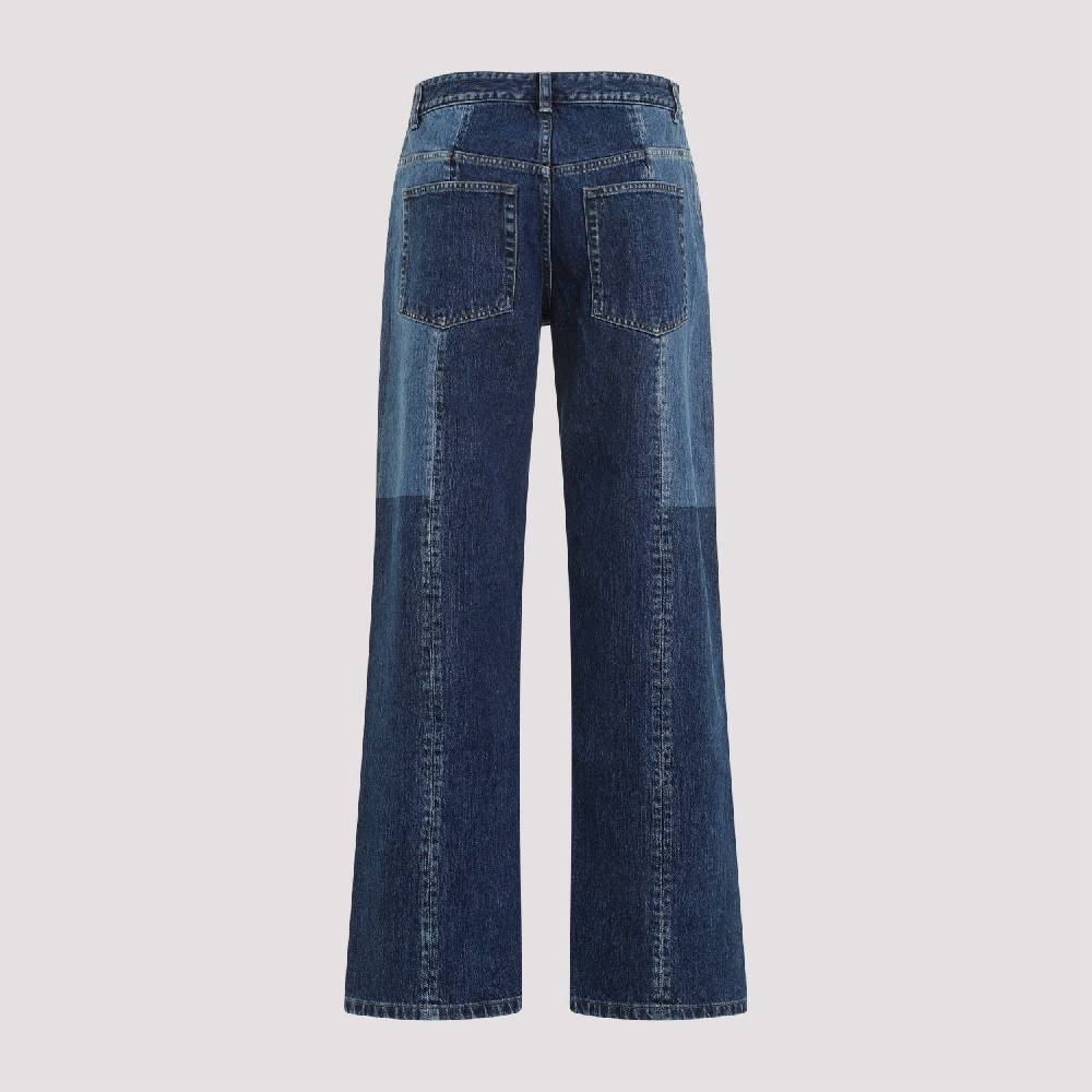 JIL SANDER  Jeans Rilassati Cotone Blu Cobalto Jil Sander - Donna Acquista Ora