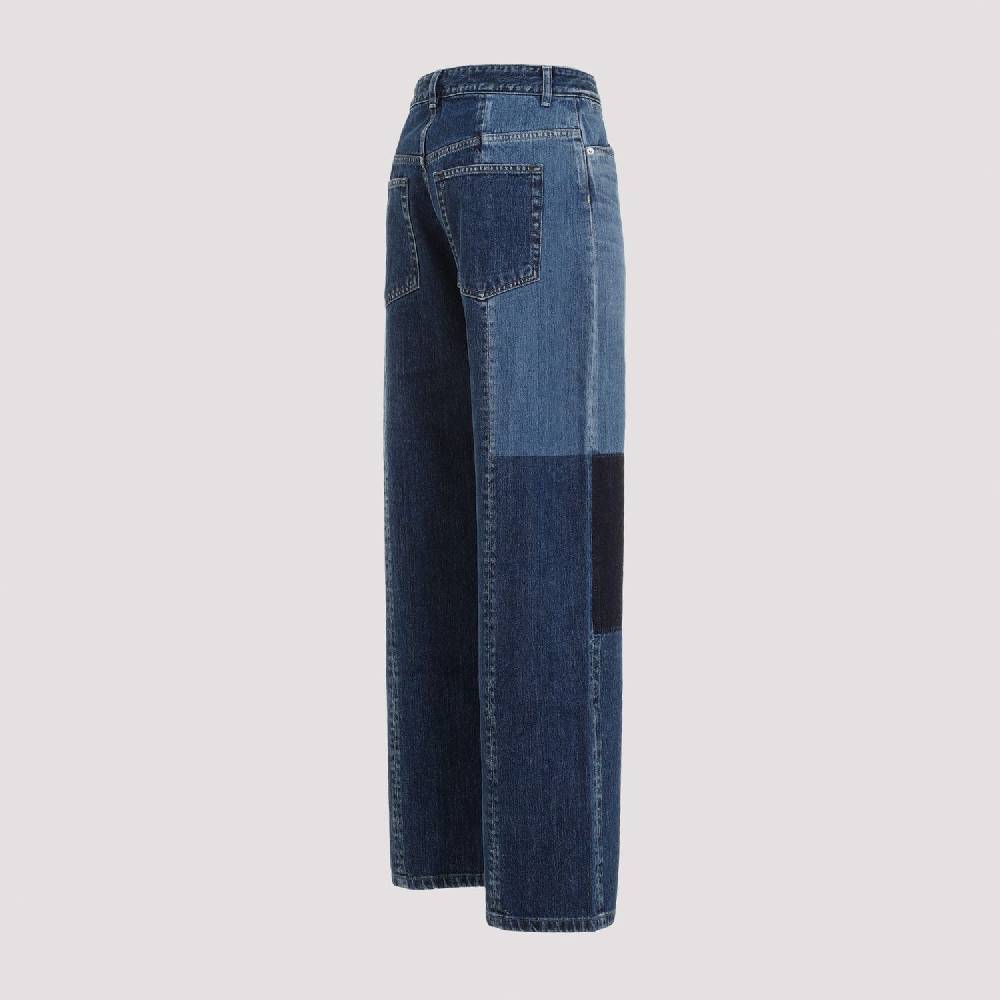 JIL SANDER  Jeans Rilassati Cotone Blu Cobalto Jil Sander - Donna Acquista Ora