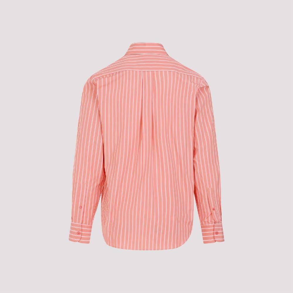 MARTINE ROSE  Camicia a Righe Giallo & Arancio in Cotone per Uomo di Martine Rose Affare Del Giorno