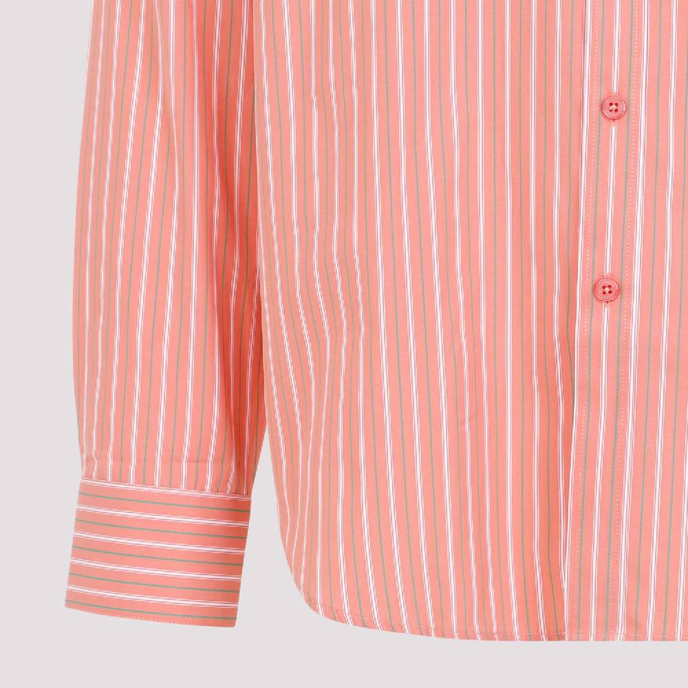 MARTINE ROSE  Camicia a Righe Giallo & Arancio in Cotone per Uomo di Martine Rose Affare Del Giorno