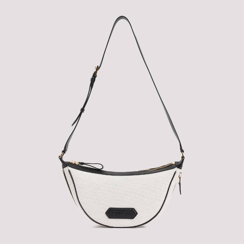 TOM FORD  Borsa Tracolla Nera in Tela Tom Ford Prezzo Ridotto