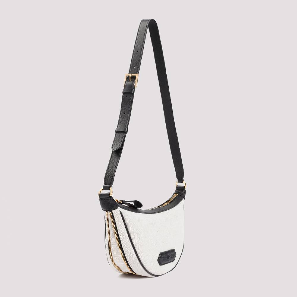 TOM FORD  Borsa Tracolla Nera in Tela Tom Ford Prezzo Ridotto