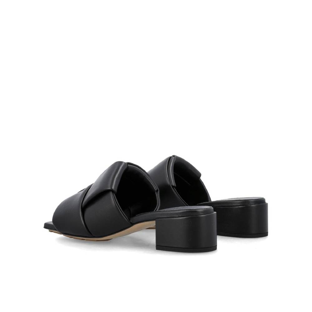 BOTTEGA VENETA  Mules da Donna Nere in Pelle Bottega Veneta Hotsell