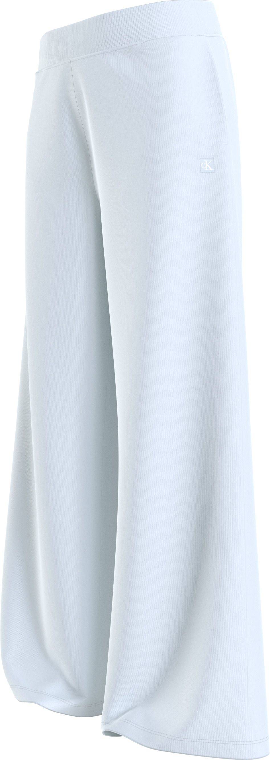 CALVIN KLEIN  Pantaloni Donna Calvin Klein Azzurro Ampio Nuova