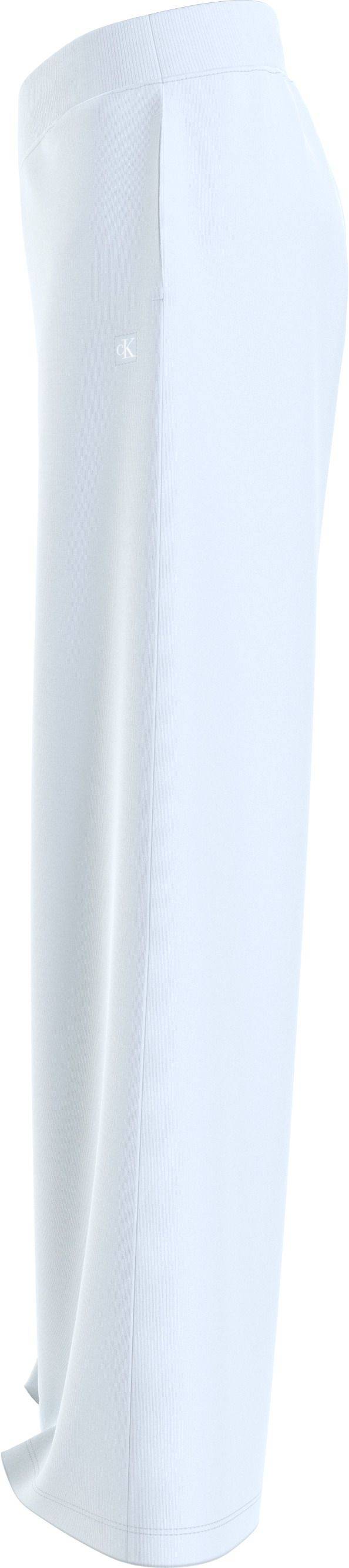 CALVIN KLEIN  Pantaloni Donna Calvin Klein Azzurro Ampio Nuova