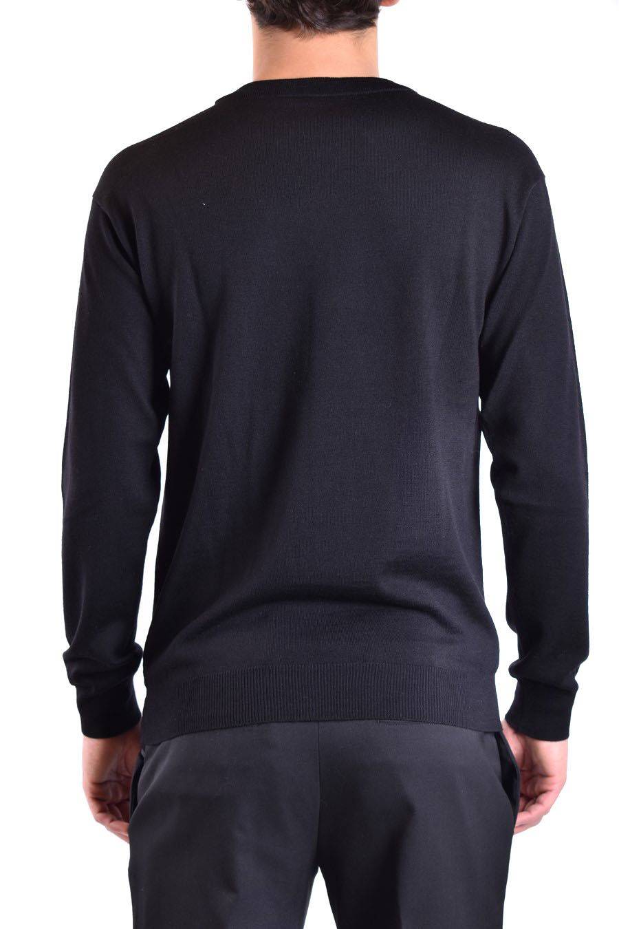 MOSCHINO  Maglione di Lana Nero Moschino Uomo V0902 7000555 Italia