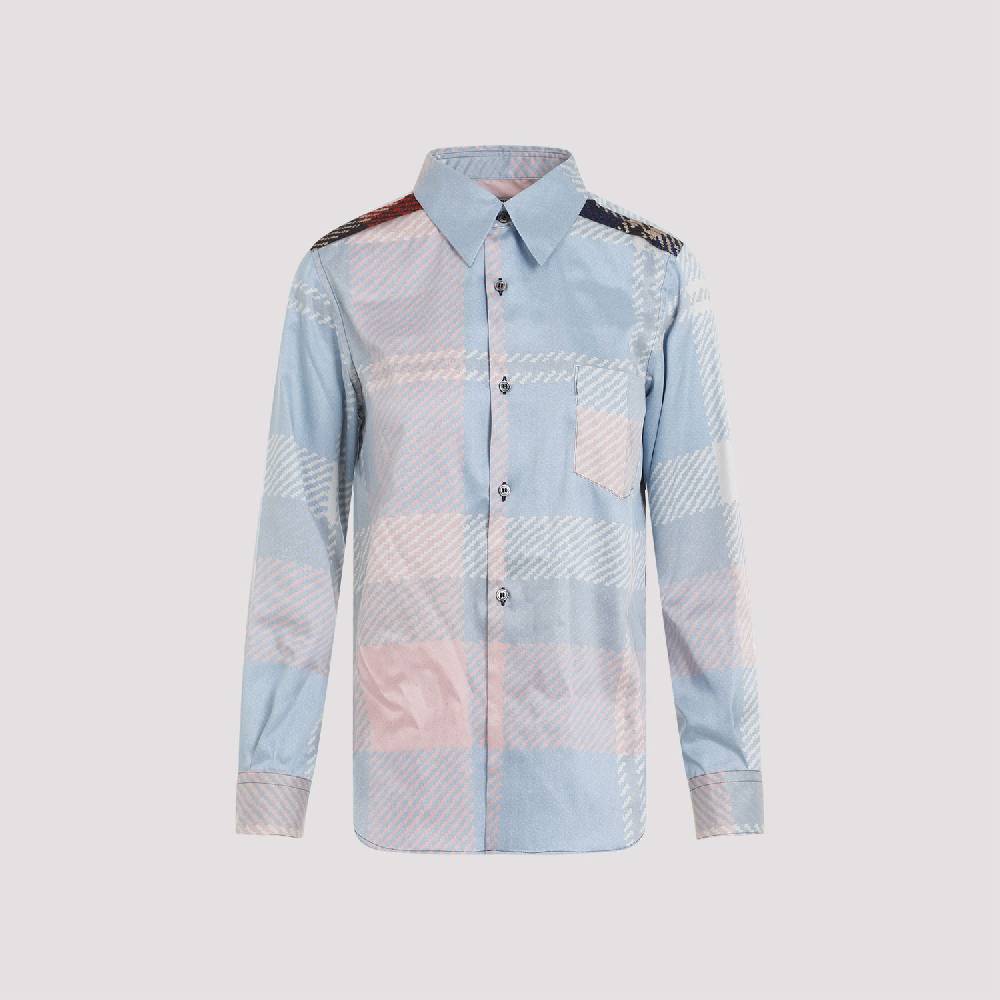 COMME DES GARÇONS  Camicia Tartan Multicolore Comme Des Garçons in Poliestere Shopping Online