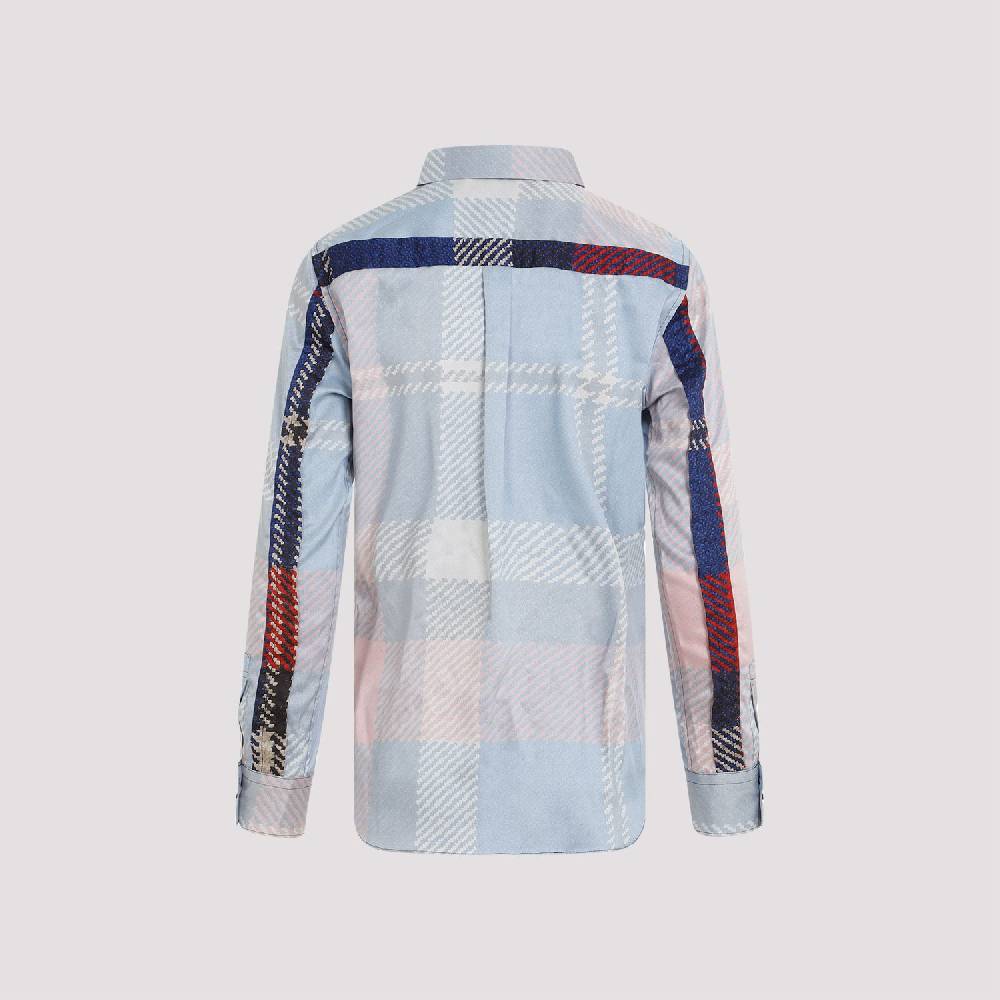 COMME DES GARÇONS  Camicia Tartan Multicolore Comme Des Garçons in Poliestere Shopping Online