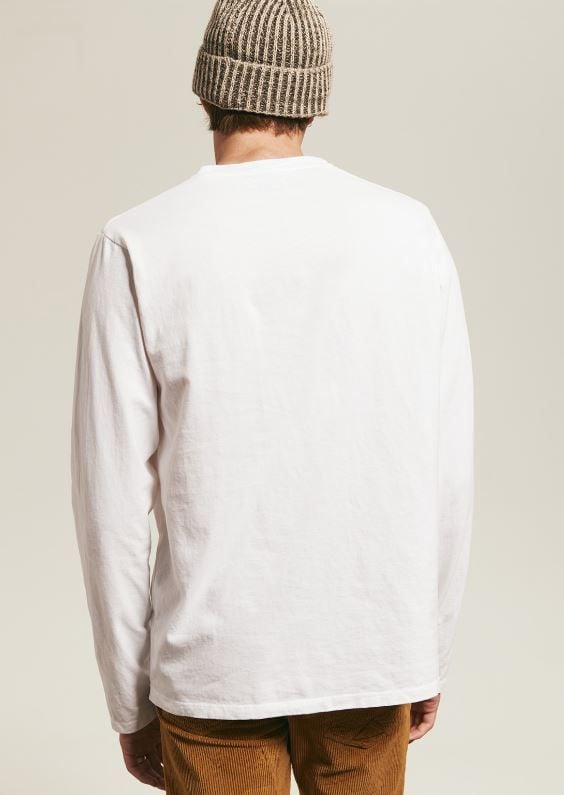 ROY ROGER'S  T-shirt Bianca in Cotone Roy Roger's con Tasca Affare Del Giorno