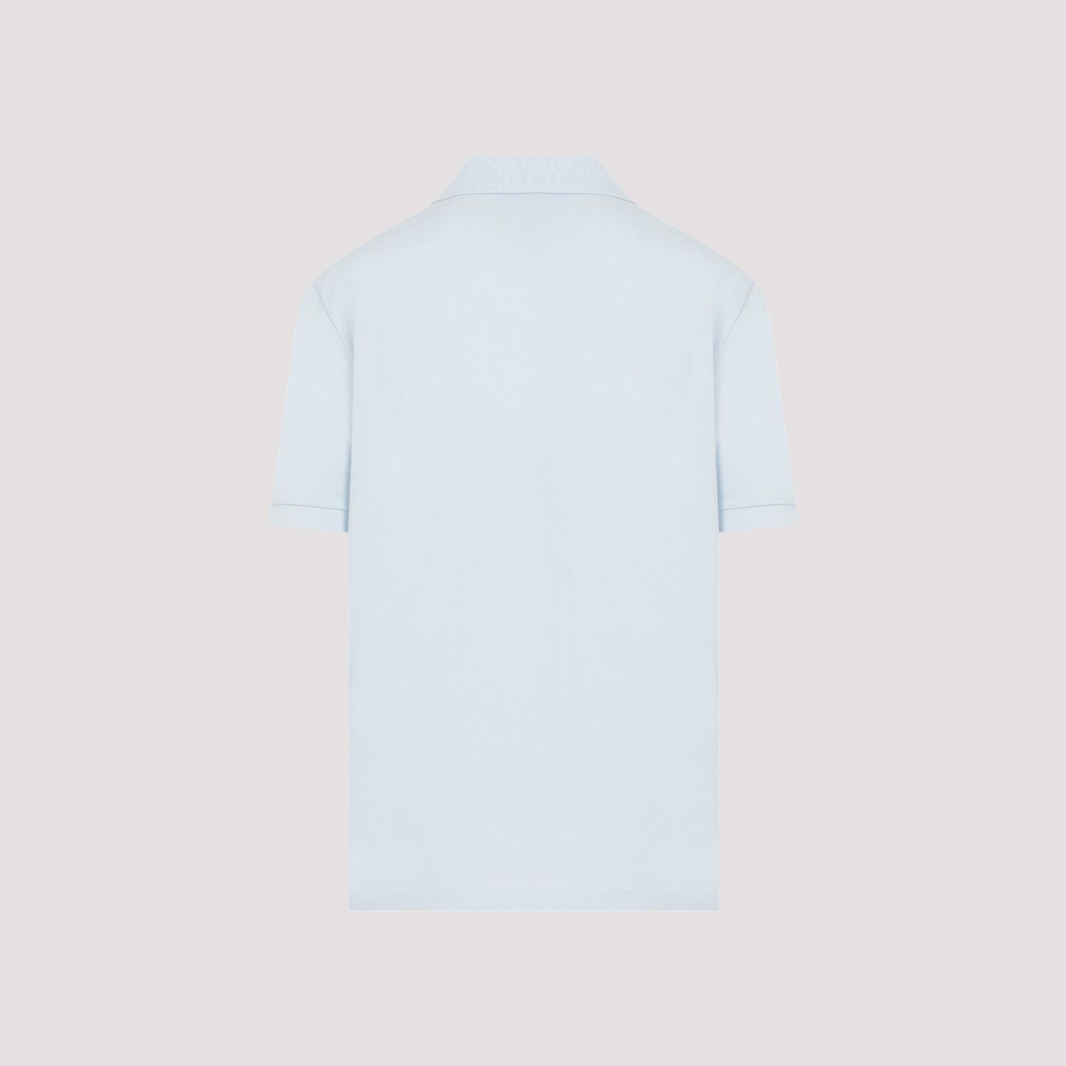 BOTTEGA VENETA  Polo in Cotone Blu da Uomo Bottega Veneta Prezzo Ridotto