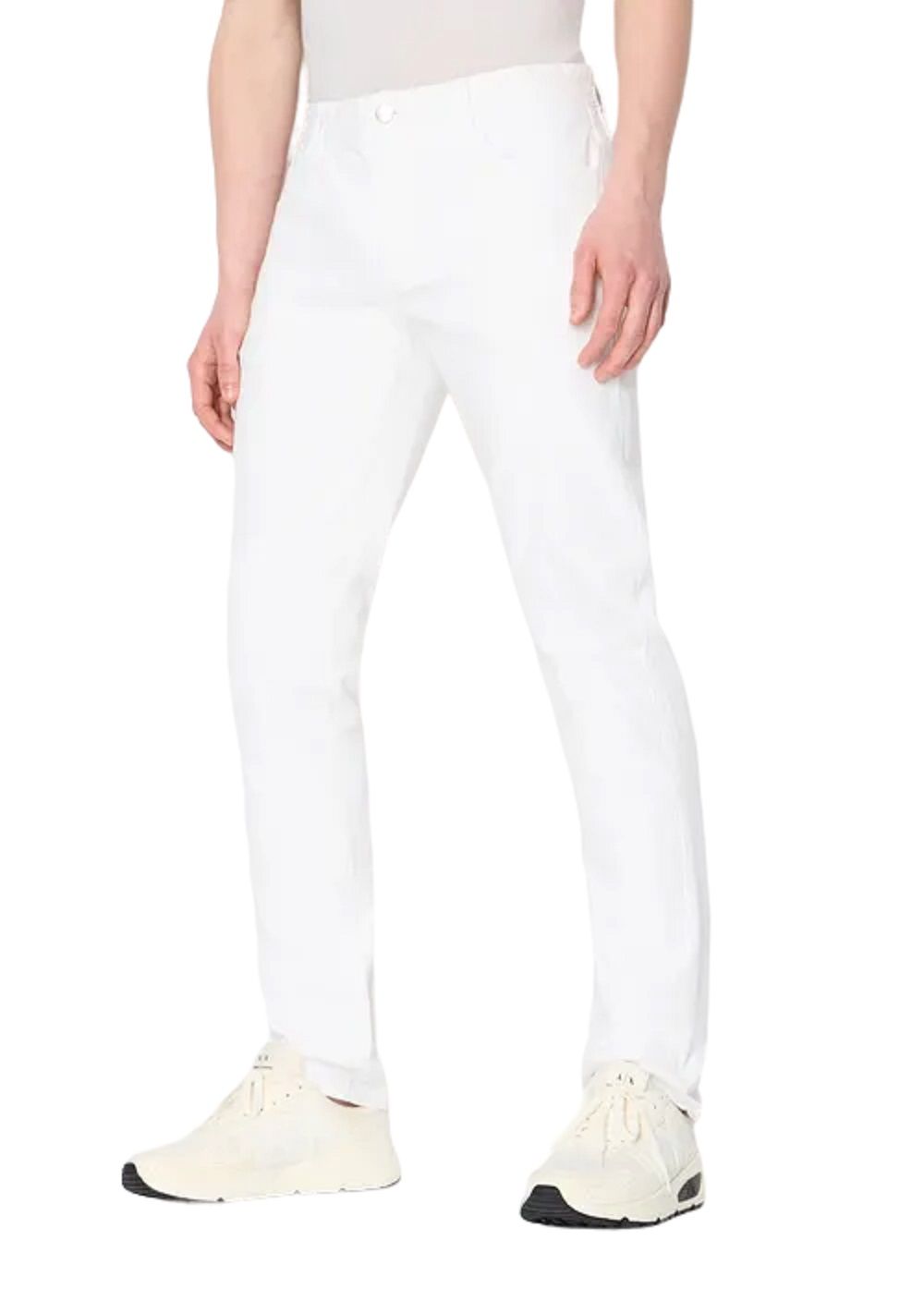 ARMANI EXCHANGE  Jeans Bianchi Elasticizzati da Uomo ARMANI EXCHANGE Sottocosto