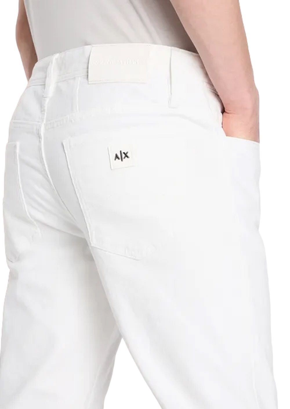 ARMANI EXCHANGE  Jeans Bianchi Elasticizzati da Uomo ARMANI EXCHANGE Sottocosto