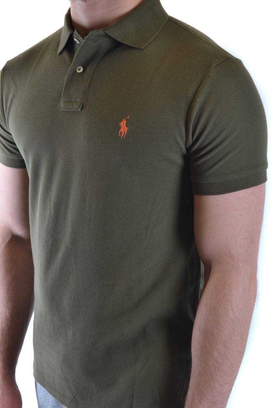 POLO RALPH LAUREN  Polo Verde in Cotone POLO Ralph Lauren da Uomo Offerta