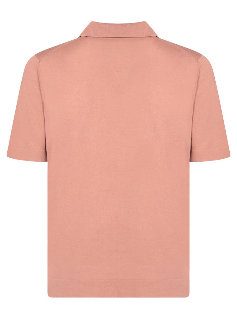 DELL'OGLIO  T-Shirt di Cotone Rosa da Uomo DELL'OGLIO Outlet