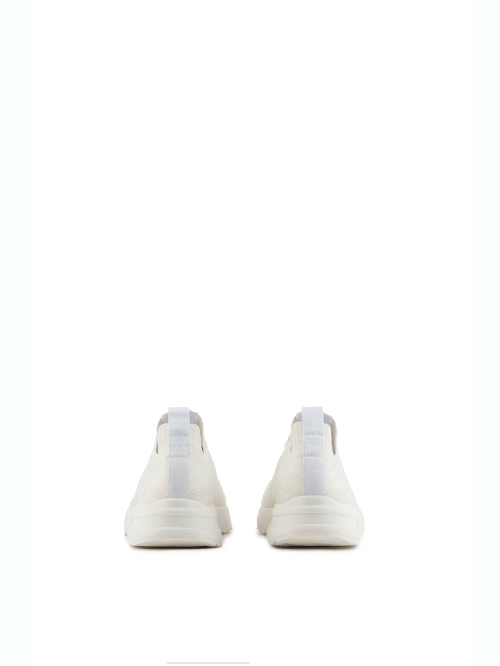 ARMANI EXCHANGE  Sneakers Bianche in Pelle da Uomo Armani Exchange Offerte