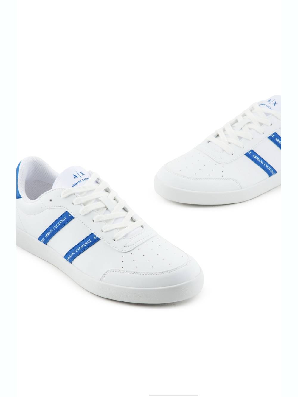 ARMANI EXCHANGE  Sneakers in Pelle Bianca Armani Exchange - Moda Uomo Hotsell