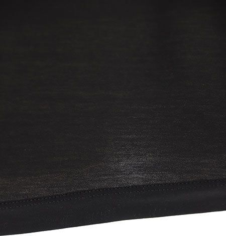 EMPORIO ARMANI  T-Shirt Uomo Emporio Armani in Lyocell e Cotone Nero In Saldo