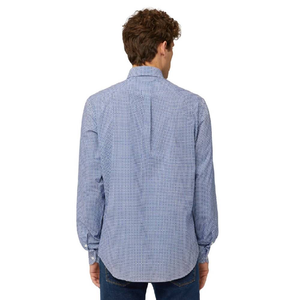 HARMONT & BLAINE  Camicia Uomo Harmont & Blaine Cotone Blu China 2025