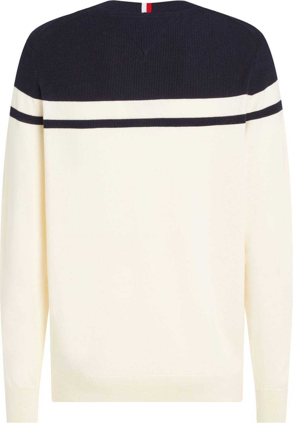 TOMMY HILFIGER  Felpa di Cotone Crema da Uomo Tommy Hilfiger In Linea